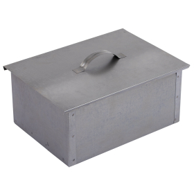 Коптильня двухъярусная металлическая, размер 350х260х160 мм, в гофрокоробе, 701730