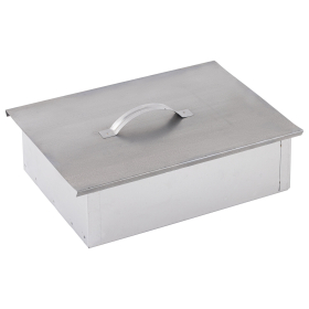 Коптильня одноярусная металлическая, размер 350х260х100 мм, в гофрокоробе, 701729