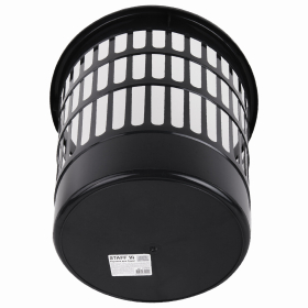 Корзина для бумаг STAFF "Basic" сетчатая, 9 л, черная, 237915