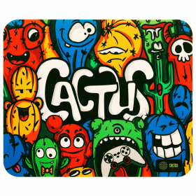 Коврик для мыши CACTUS "Colorful Cacti", 300x250x3 мм, CS-MP-D03M