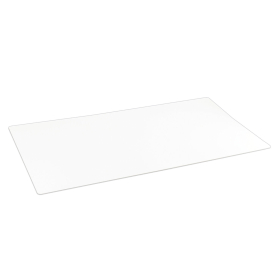 Коврик-подкладка настольный сверхпрочный 600х1200 мм, прозрачный, 1 мм, BRAUBERG, 237373