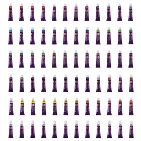 Краски акриловые художественные, НАБОР 72 штуки, 49 цветов по 12 мл в тубах, BRAUBERG ART DEBUT, 192296