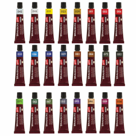 Краски масляные художественные BRAUBERG ART PREMIERE, 24 цв. по 12 мл, в тубах, 191457