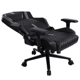 Кресло BRABIX PREMIUM "Core GM-160", мультиблок, 4D подлокотники, литой поролон, черное/серое, 532952