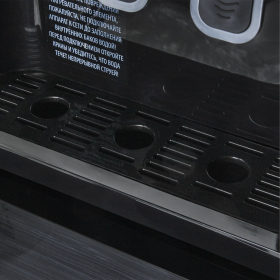 Кулер для воды SONNEN FSE-03Bi напольный, нагрев/охлаждение, НИЖНЯЯ ЗАГРУЗКА, 3 крана, графит, 455744