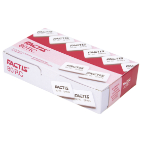 Ластик FACTIS 80 RC (Испания), 28х20х7 мм, белый, прямоугольный, CNF80RC