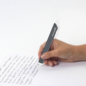 Ластик выдвижной + 2 сменных ластика BRAUBERG "TRIOS", 124х12х12 мм, графитовый корпус, 272692