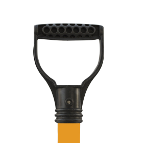 Лопата снеговая 46х40 см "НОМЕР 2" пластиковая, алюминиевый черенок с V-ручкой 130 см, армирующая алюминиевая планка, № 2, №2