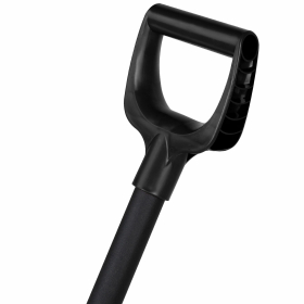 Лопата снеговая 60х30 см "СКРЕПЕРОК" ребра жесткости, алюминиевая планка, черенок с V-образной ручкой, ГРАНДМАСТЕР, 700333