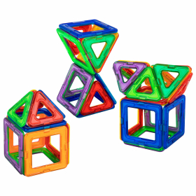 Магнитный конструктор MAGNETIC BLOCKS, 20 магнитных деталей, BRAUBERG KIDS, код 1С, 665718