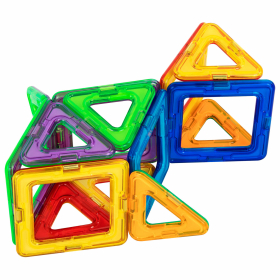 Магнитный конструктор MAGNETIC BLOCKS, 30 магнитных деталей, BRAUBERG KIDS, 665719