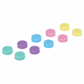 Магниты 20 мм, НАБОР 10 шт., "MACAROONS", BRAUBERG KIDS, блистер, 272520