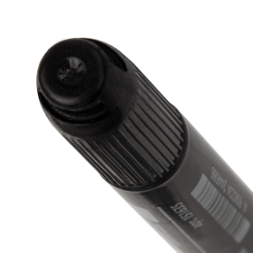 Маркер перманентный двусторонний BRAUBERG "Double", ЧЕРНЫЙ, наконечники 0,8/3 мм, 151635