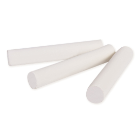 Мел белый круглый мягкий 24 штуки, BRAUBERG, картонная упаковка, 227439