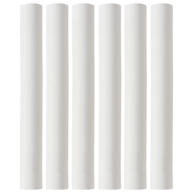 Мел белый круглый мягкий 400 штук, BRAUBERG, картонная упаковка, 227441