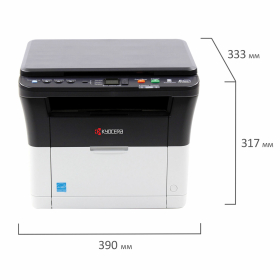 МФУ лазерное KYOCERA FS-1020MFP "3 в 1", А4, 20 стр./мин., 20000 стр./мес., 1102M43RUV