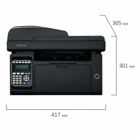 МФУ лазерное PANTUM M6607nw "4 в 1", А4, 22 стр./мин., 20000 стр./мес., АПД, Wi-Fi, сетевая карта, M6607NW