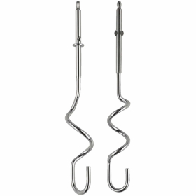 Миксер GORENJE M360CW, 300 Вт, 5 скоростей, 2 венчика, 2 крюка для теста, белый, 73334