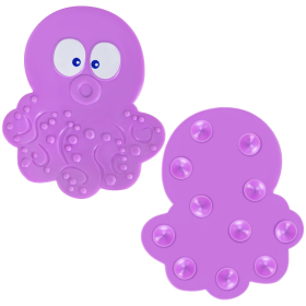 Мини-коврик для ванной набор 4 штуки, АССОРТИ, BRAUBERG KIDS, блистер, 665185