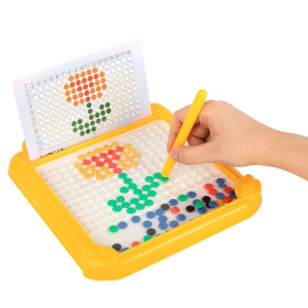 Мозаика магнитная развивающая для детей "Утенок", стилус, 101 магнит, 10 карточек, BAMBOX, 665888