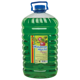 Мыло жидкое 5 л, Clean Room "Яблоко", ПЭТ, ПЭТ-03