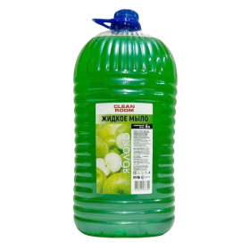 Мыло жидкое 5 л, Clean Room "Яблоко", ПЭТ, ПЭТ-03