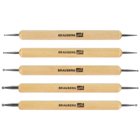 Набор инструментов для лепки и моделирования, 14 шт. в пенале, BRAUBERG ART CLASSIC, 271156