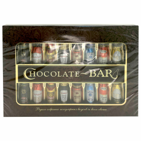 Набор конфет CONFASHION "Chocolate-Bar", ассорти с помадной начинкой клубных вкусов, 240 г, УТ-00031259