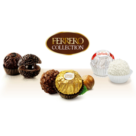 Набор конфет FERRERO "Collection", Ассорти из 3 вкусов с RAFFAELLO, 269,4 г, 9020000000556
