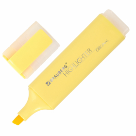 Набор текстовыделителей 12 ЦВЕТОВ на подставке, BRAUBERG "ORIGINAL", линия письма 1-5 мм, 151699