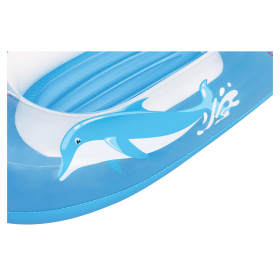 Надувная лодочка "Подводный мир" с окошком, 102х69 см, 3-6 лет, BESTWAY, 34037