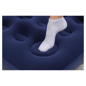 Надувной матрас 152х203х28 см, встроенный ножной насос, до 300 кг, BESTWAY, 67226