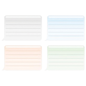 Наклейка для тетрадей HATBER, европодвес, комплект 16 шт., "Универсальная", 165х200 мм, Накл 14728, O181836