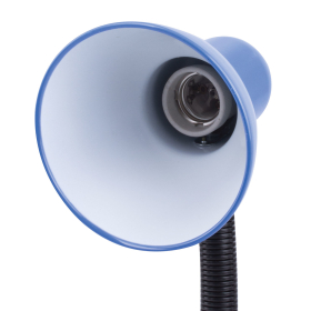 Настольная лампа / светильник SONNEN OU-203, на подставке, цоколь Е27, синий, 236677