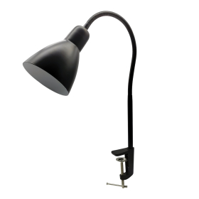 Настольная лампа / светильник SONNEN PH-370, на струбцине, ЦОКОЛЬ Е27, черный, 238235