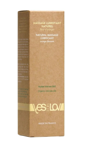 Натуральная массажная смазка Natural Massage Lubricant Orange Blossom - 100 мл.