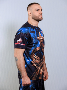 NWPA Футболка Овер Оборона Синий F01 2XL