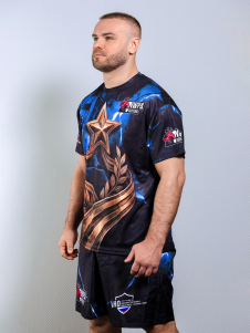 NWPA Футболка Овер Оборона Синий F01 3XL