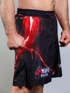 NWPA Шорты ММА Овер Оборона Красный SH01 3XL