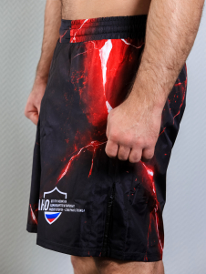 NWPA Шорты ММА Овер Оборона Красный SH01 XL