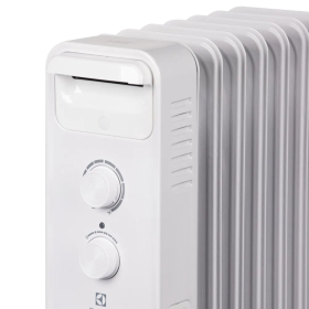 Обогреватель масляный ELECTROLUX EOH/BE-09ZW, 2000 Вт, 9 секций, белый, НС-1639044