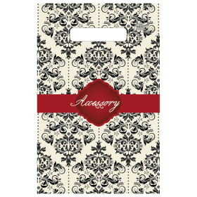 Пакет с вырубной ручкой ПВД, 30х20 см, "Аксессуар", 30 мкм, н00077246