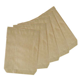 Пакеты для монет, комплект 100 шт., 175х110 мм, бумажные, 601919