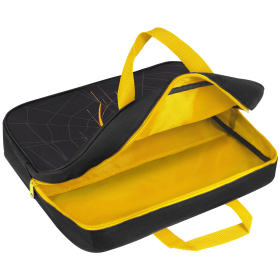 Папка на молнии с ручками BRAUBERG А4, 1 отделение, полиэстер, 80 мм, "Venomous spider", 271485