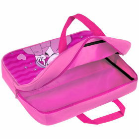 Папка на молнии с ручками BRAUBERG KIDS А4, 1 отделение, полиэстер, 80 мм, "Anime style", 272121