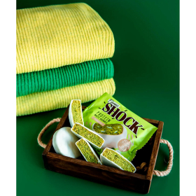 Печенье протеиновое FITNESSHOCK Брауни Белый шоколад и фисташки, 10 шт. по 50 г в шоу-боксе, 27668