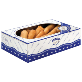 Печенье слоеное ПОЛЕТ "Лимоньерки" с лимоном, 500 г, картонная коробка, 1459