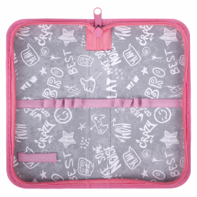 Пенал ПИФАГОР, 1 отделение, ламинированный картон, 19х9 см, "Llamaste", 271505