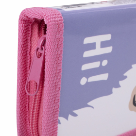 Пенал ПИФАГОР, 1 отделение, ламинированный картон, 19х9 см, "Llamaste", 271505