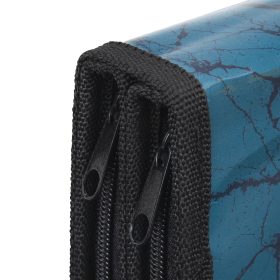 Пенал ПИФАГОР, 2 отделения, ламинированный картон, 19х11 см, "Dino world", 272249